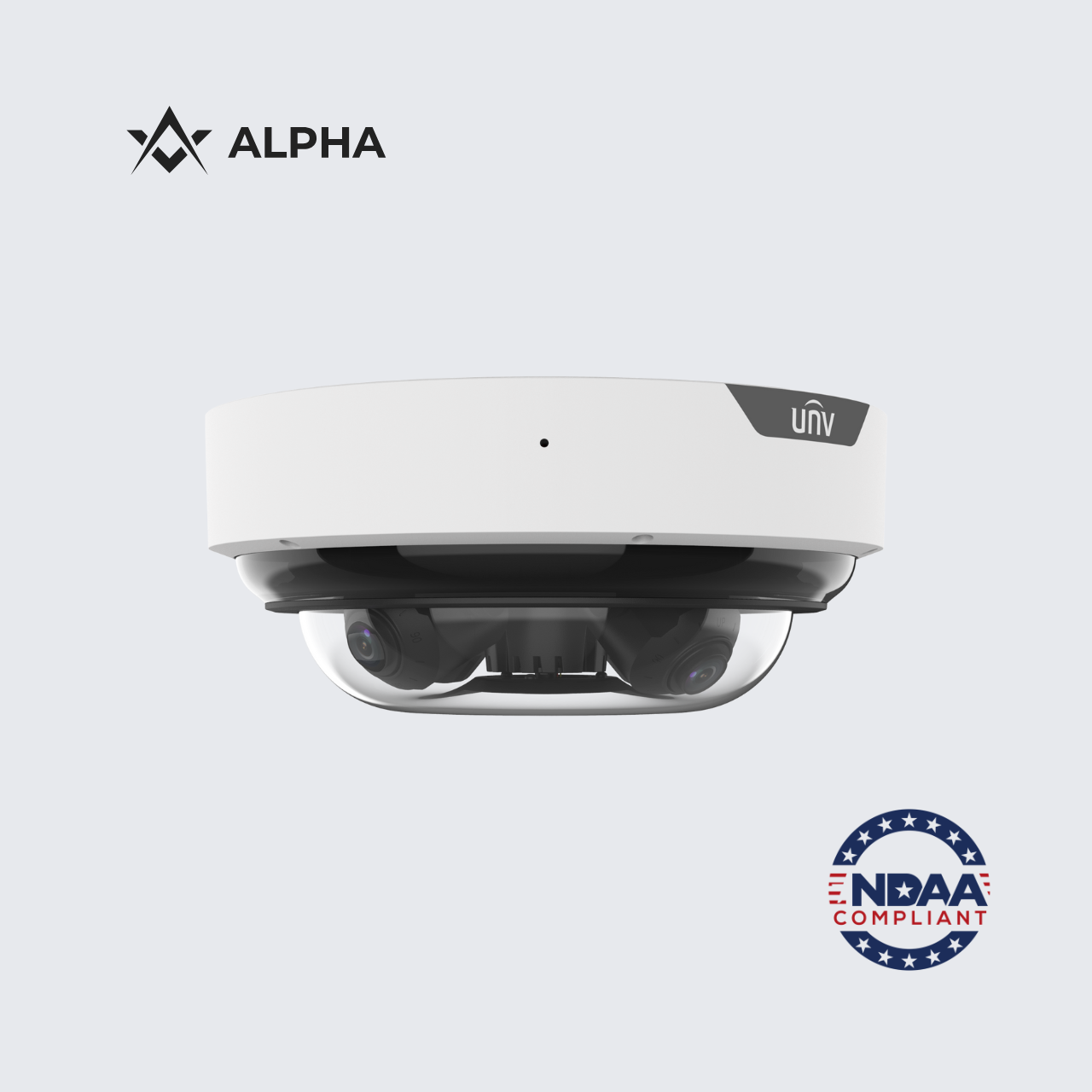 IPC8645EA-ADZKM-I1 | Uniview 4×5MP Panoramic + 5MP PTZ 25× Zoom IP Camera