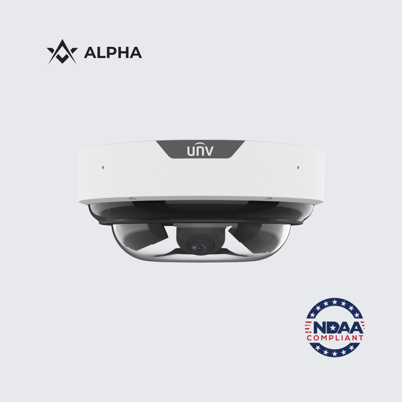IPC8645EA-ADZKM-I1 | Uniview 4×5MP Panoramic + 5MP PTZ 25× Zoom IP Camera