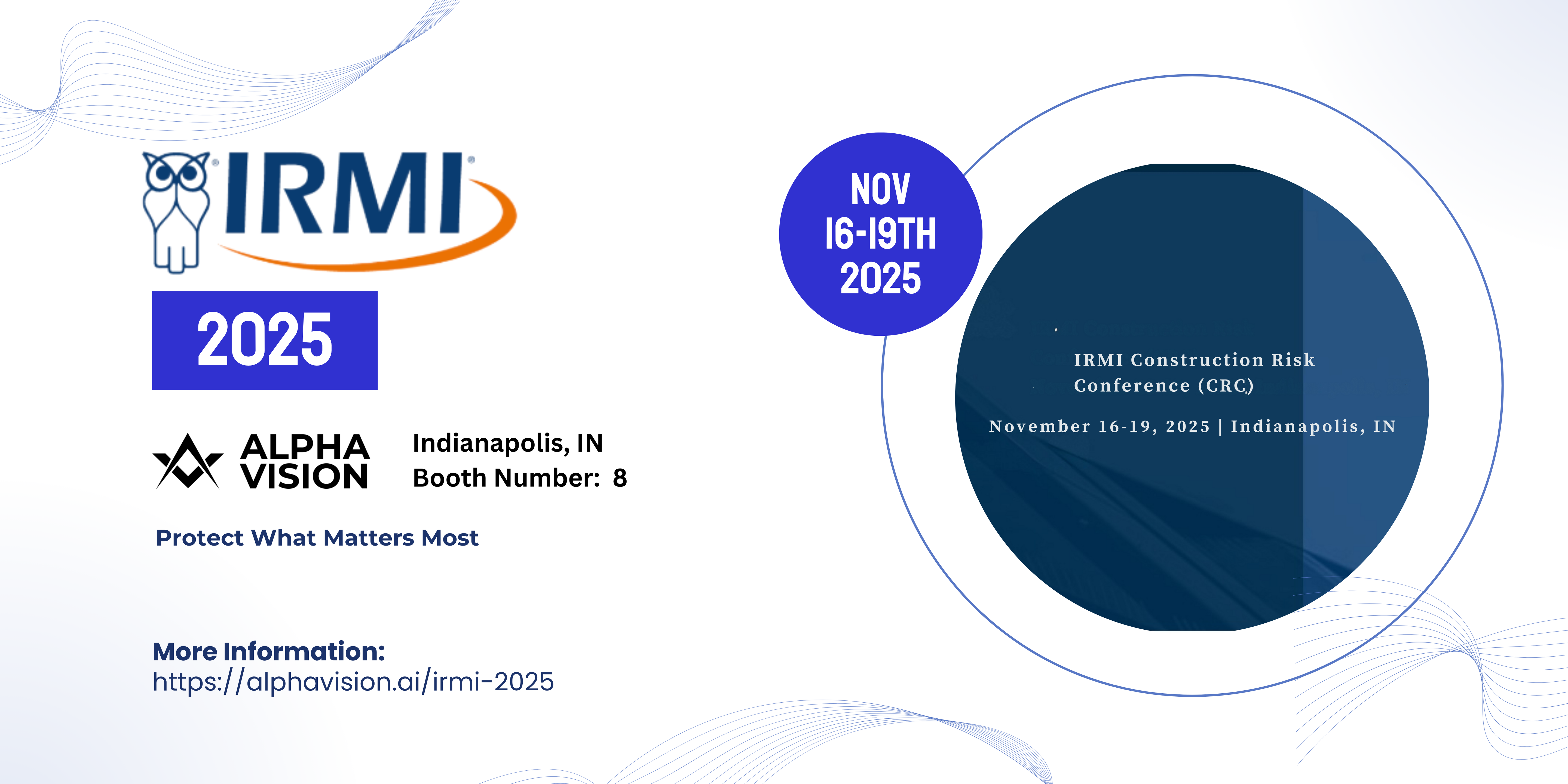 Alpha Vision to Showcase AI Construction Site Security at IRMI 2025
