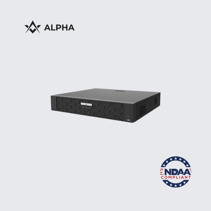 NVR504-32B-P16 | Uniview 16MP Fixed Lens 32-Channel PoE NVR