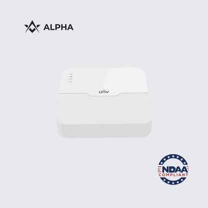NVR501-08B-LP8 | Uniview 16MP PoE Fixed NVR –  8 Channel Models
