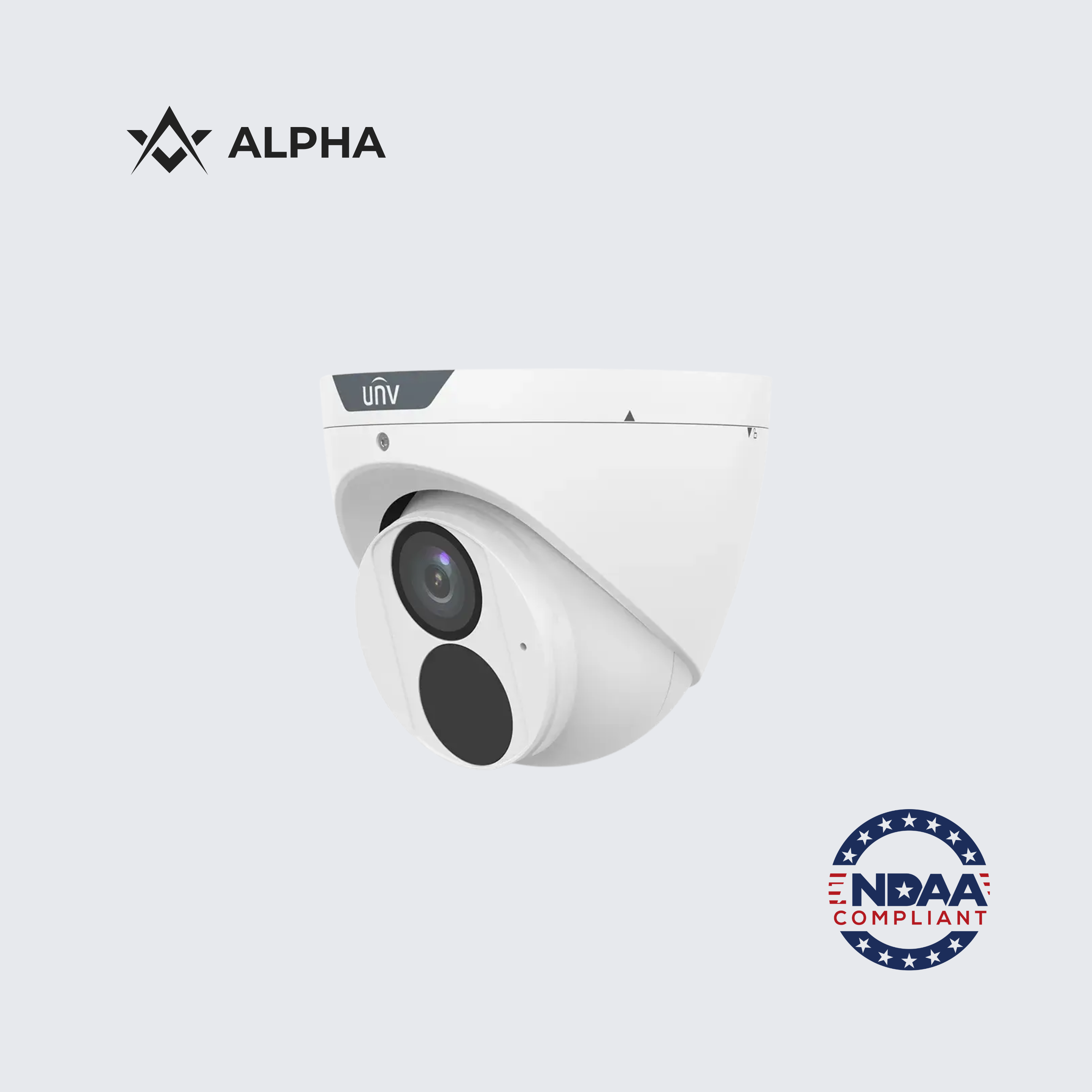 IPC3614SR-ADF28KM-H | Uniview 4MP Fixed 2.8mm Turret Network Camera
