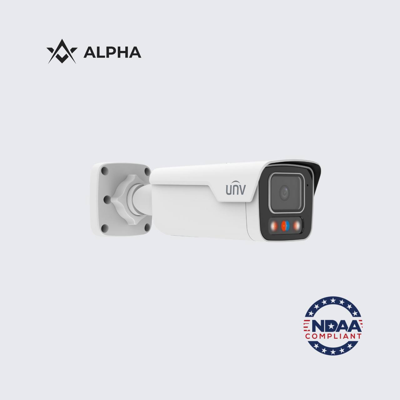 IPC2B14SS‑ADF28KMC‑I1 | Uniview 4MP Tri‑Guard Fixed Dual‑light Bullet Network Camera
