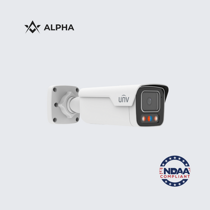 IPC2B14SS‑ADF28KMC‑I1 | Uniview 4MP Tri‑Guard Fixed Dual‑light Bullet Network Camera