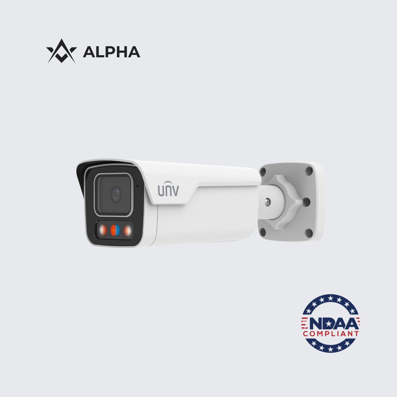 IPC2B14SS‑ADF28KMC‑I1 | Uniview 4MP Tri‑Guard Fixed Dual‑light Bullet Network Camera