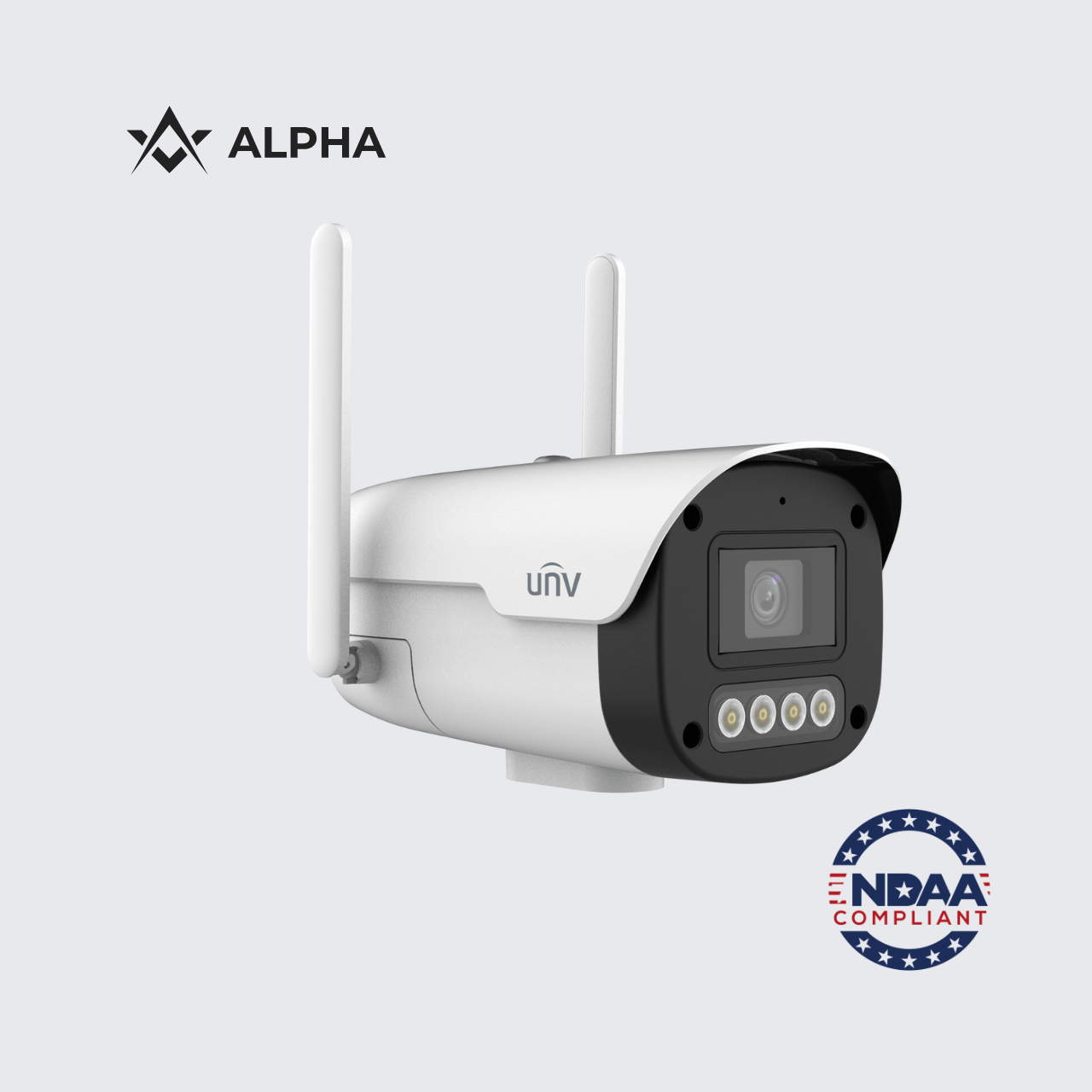 IPC2A14LP-ADF40KC-4G-US | Uniview 4MP 4G Wireless ColorHunter Bullet Camera