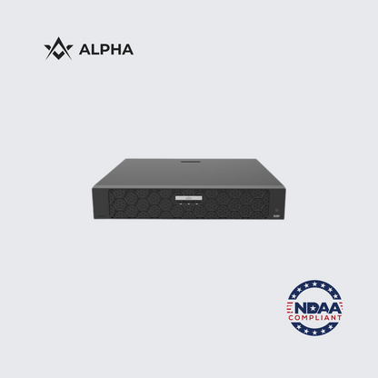 NVR504-32B-P16 | Uniview 16MP Fixed Lens 32-Channel PoE NVR
