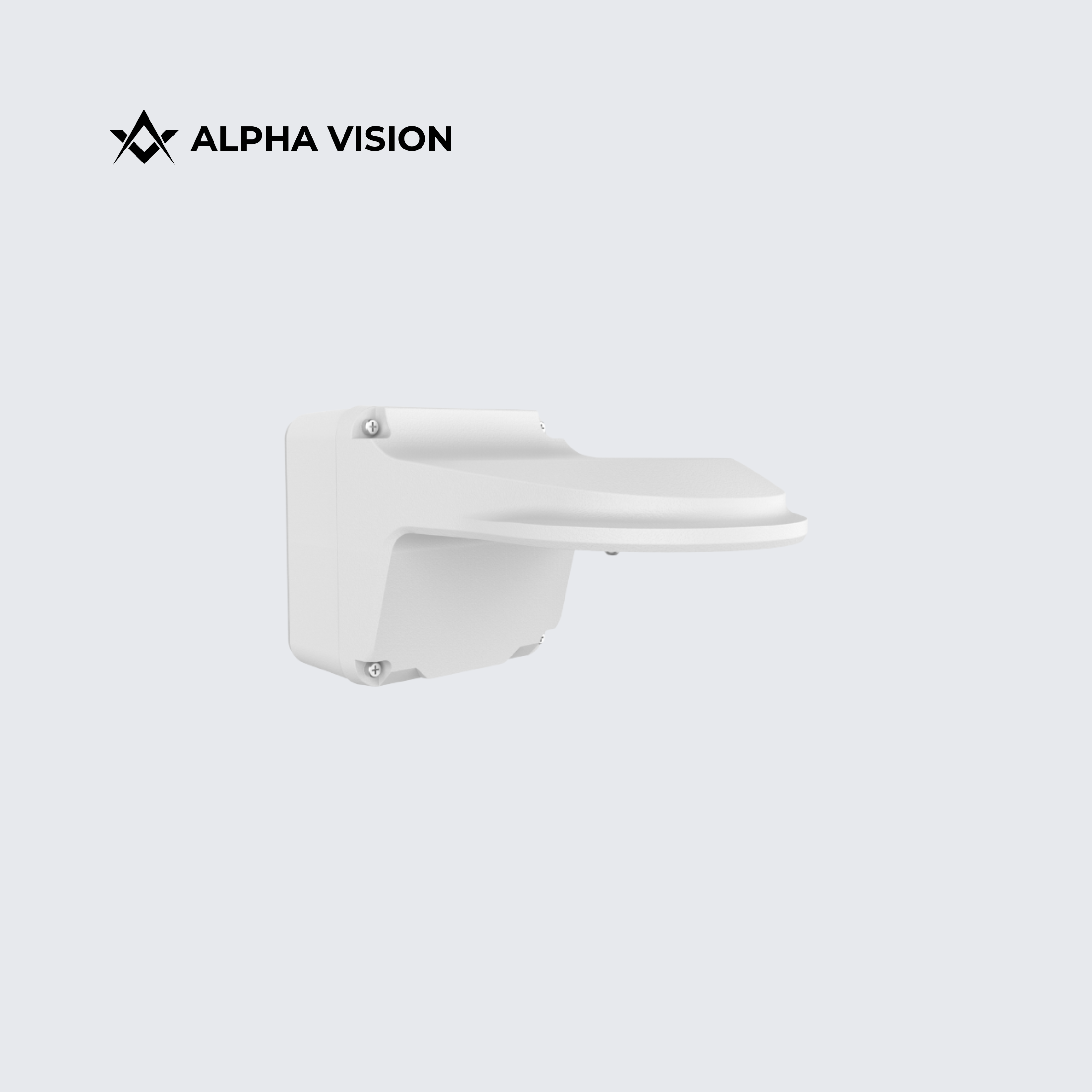 TR-JB07/WM03-G-IN |  Uniview Indoor Dome Camera Wall Mount Bracket with Integrated Junction Box