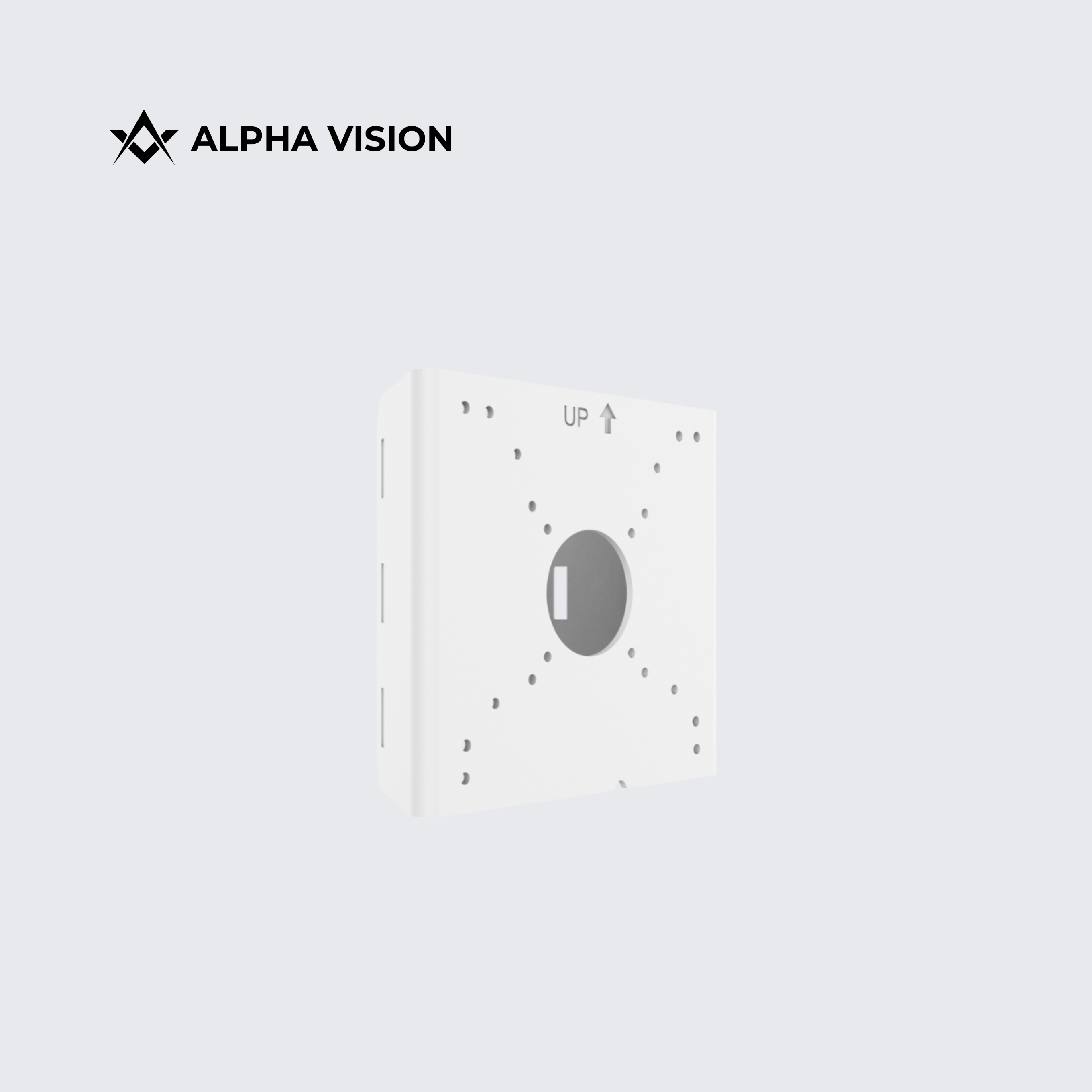 TR-UP06-C-IN | Uniview Indoor Pole Mount Bracket for Dome & Bullet Cameras